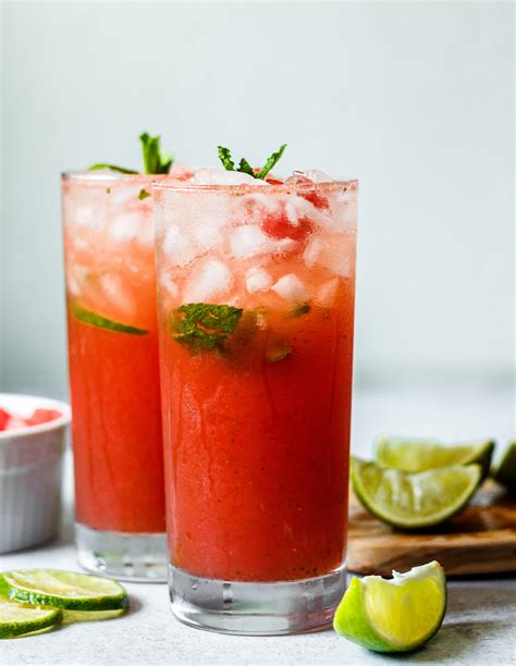 Refreshing Watermelon Mojito Mocktail